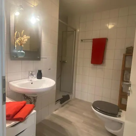2 Schlafzimmer Apartment, Kueche U Terrasse In Freiburg Lägenhet *