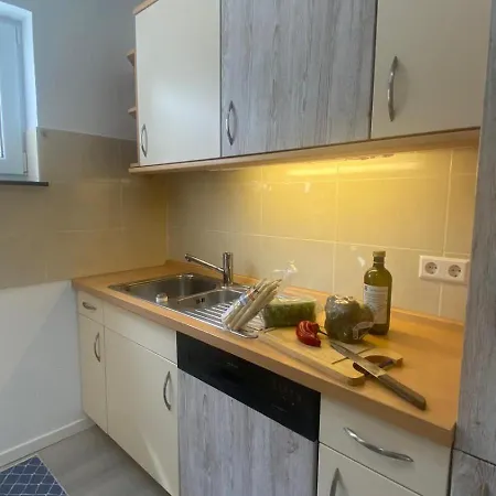 2 Schlafzimmer Apartment, Kueche U Terrasse In Freiburg פרייבורג